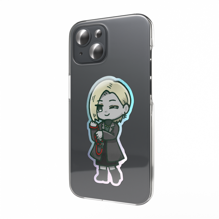 オーロラスマホステッカー - 縦