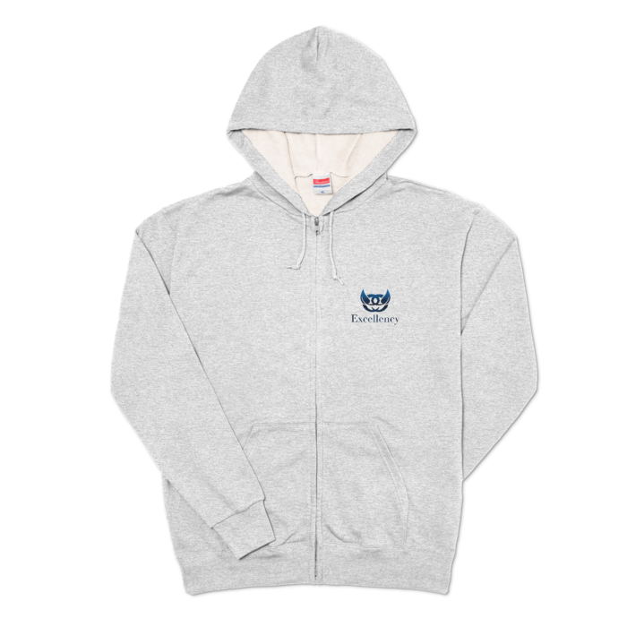 ジップパーカー - XL - グレー
