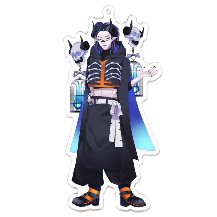 アクリルキーホルダー - 100 x 100 (mm)