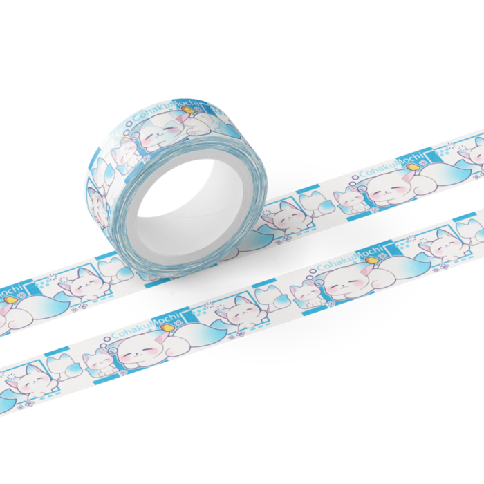 お座り＆お座り後ろ｜テープ幅15mm-マスキングテープ 