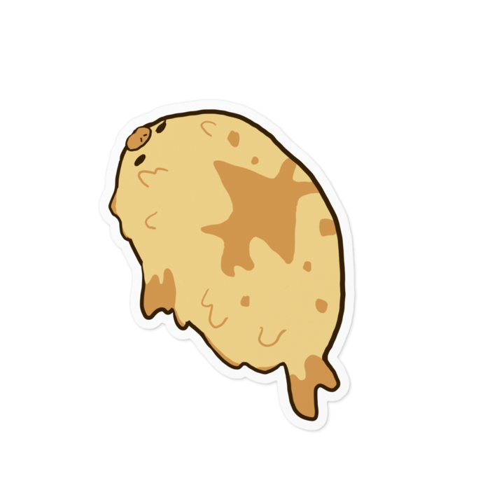 ステッカー - 100 x 100 (mm)