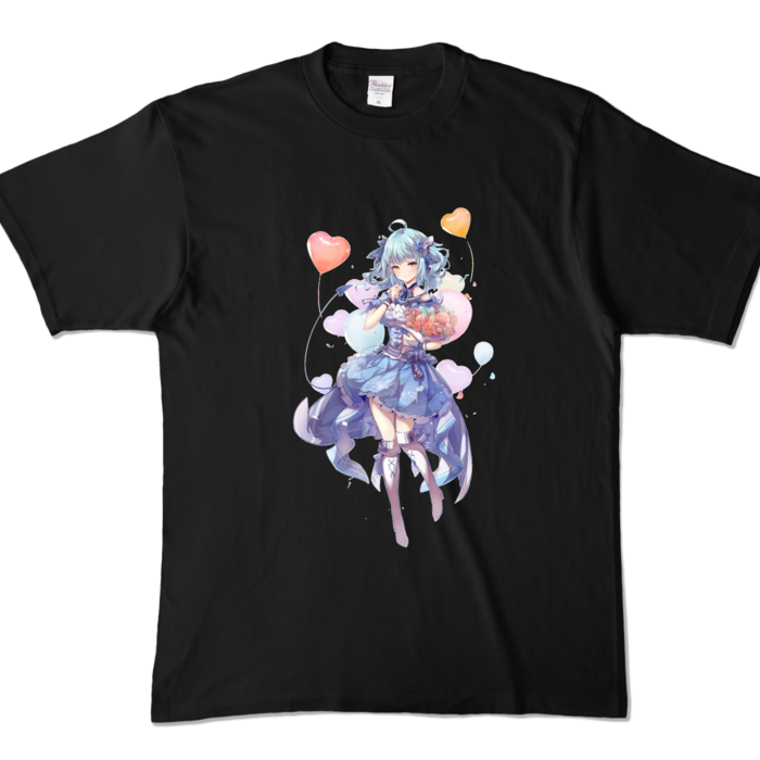 カラーTシャツ - XL - ブラック (濃色)