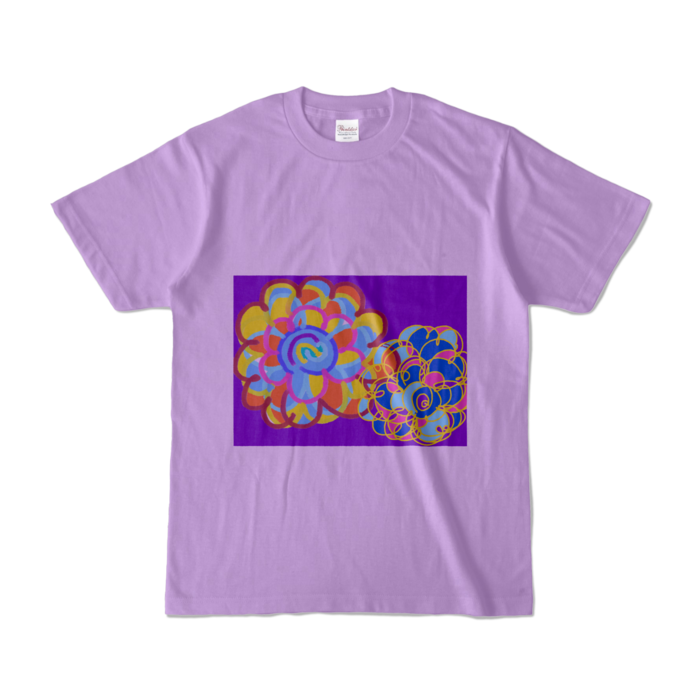 カラーTシャツ - S - ライトパープル (淡色)