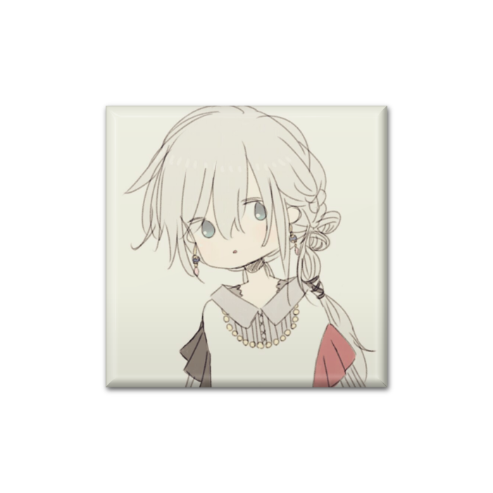 缶バッジ - 四角形40mm