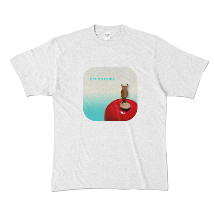 カラーTシャツ - XL - アッシュ (淡色)