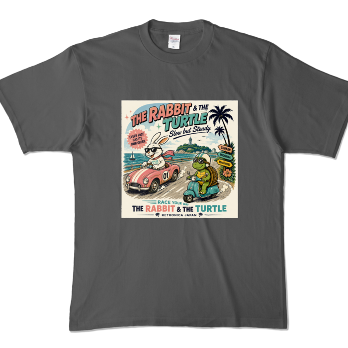 カラーTシャツ - XL - チャコール (濃色)