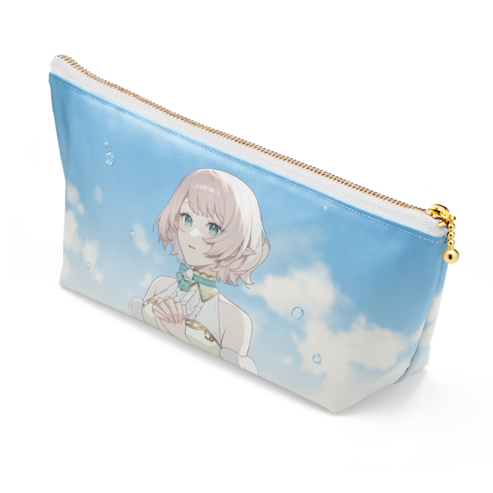 ポーチ - 長さ21.5cm / 高さ10cm - ホワイト(1)