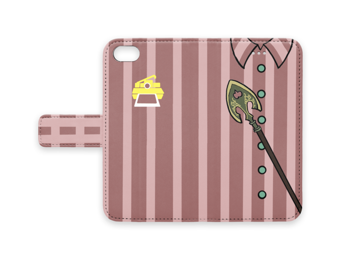 手帳型iPhoneケース - iPhone7 - ストラップ穴 なし