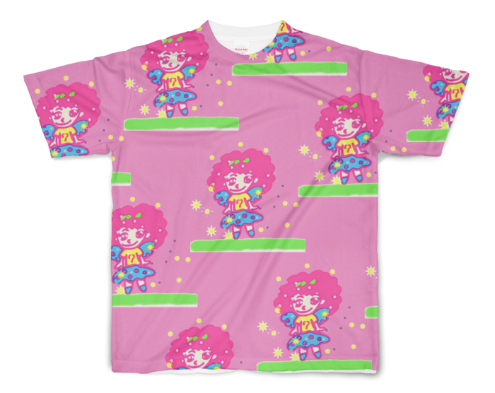 フルグラフィックTシャツ - S - 正面印刷のみ