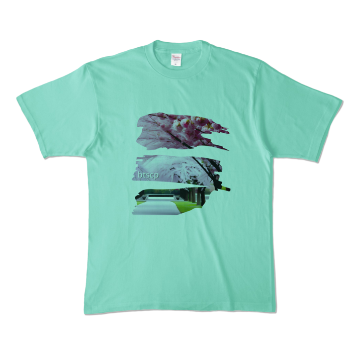 カラーTシャツ - XL - アイスグリーン (淡色)