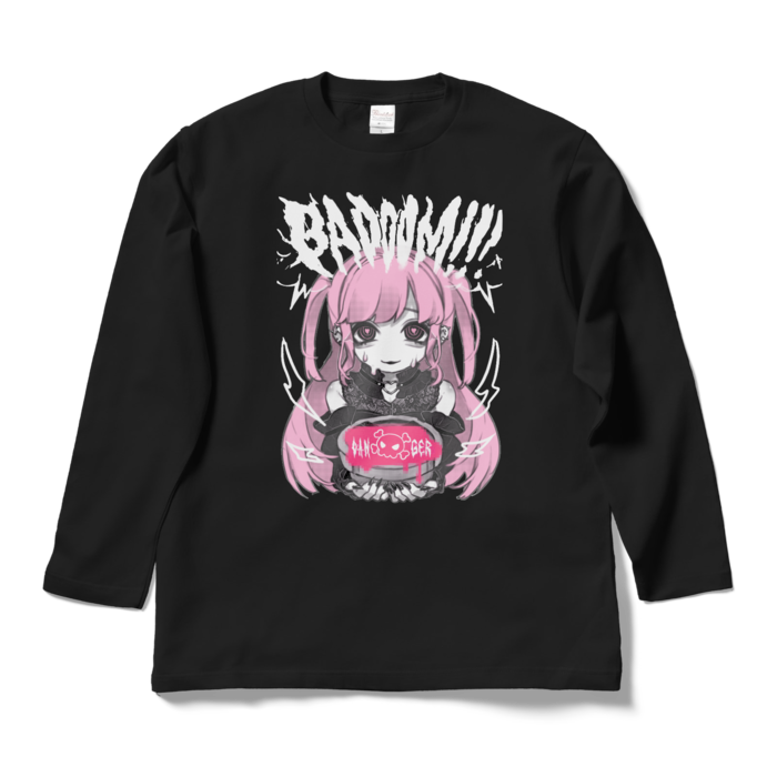 ロングスリーブTシャツ - L - ブラック