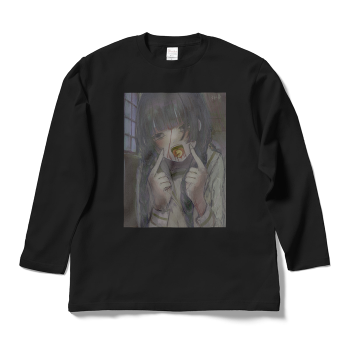 ロングスリーブTシャツ - L - ブラック