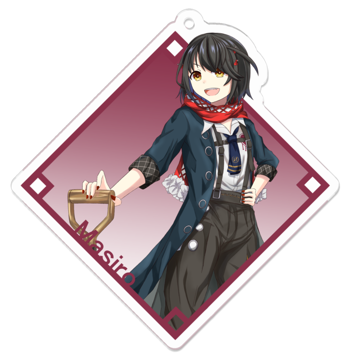 アクリルキーホルダー - 70 x 70 (mm)