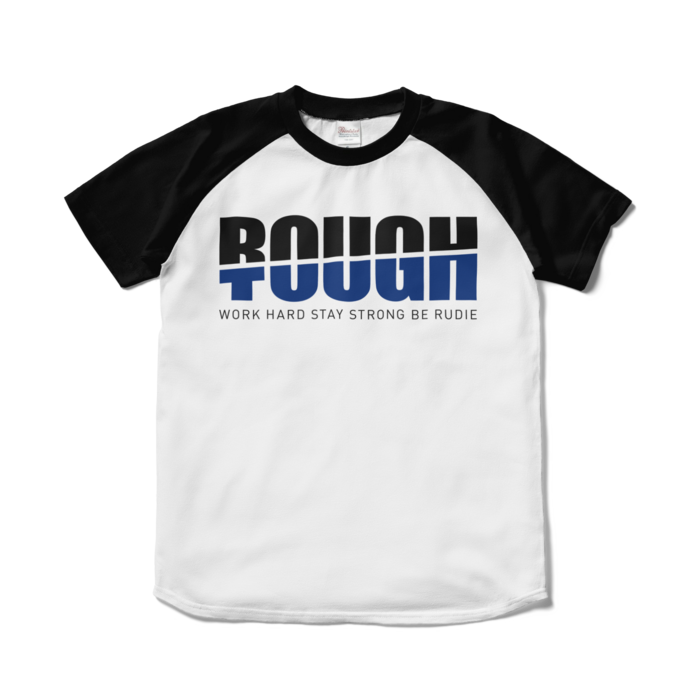 ラグランTシャツ - S - ホワイト×ブラック