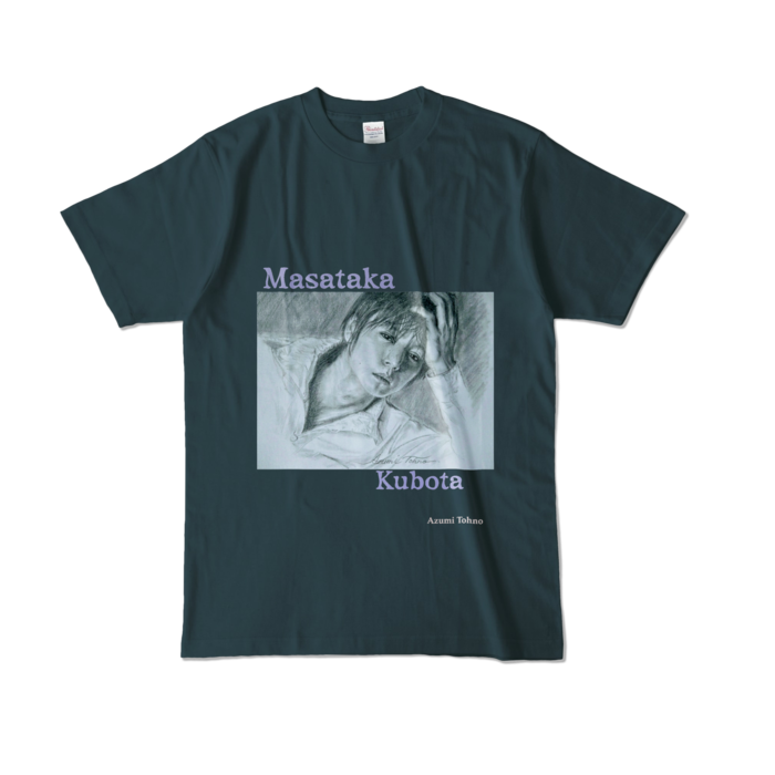 カラーTシャツ - L - デニム (濃色)