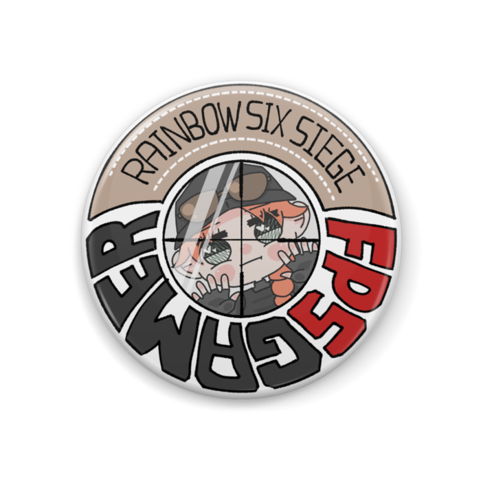 【アッシュ】缶バッジ - 44mm