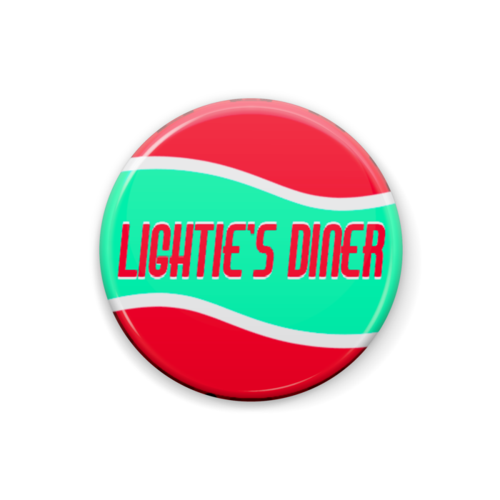 Lightie's Diner - crimson