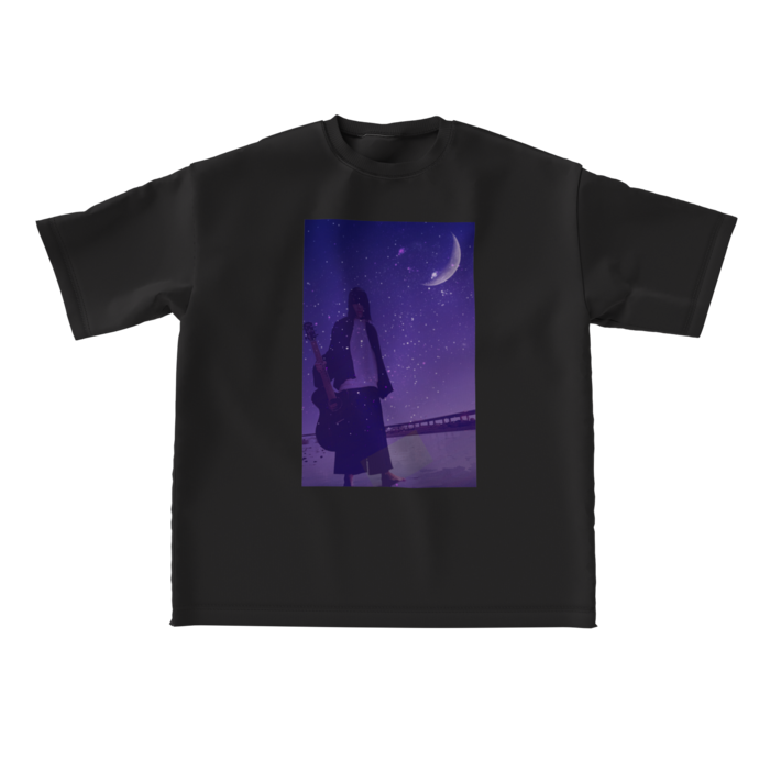 ビッグシルエットTシャツ - L - 両面