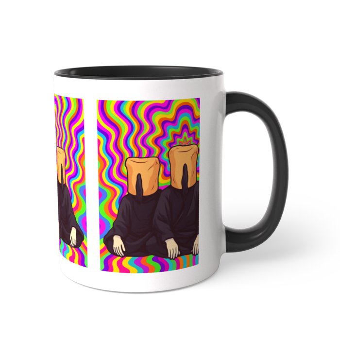 ツートンカラーマグカップ - 直径 8.2cm / 高さ 9.5cm