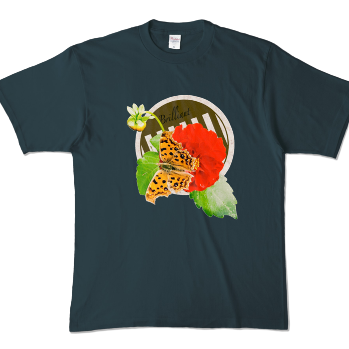 カラーTシャツ - XL - デニム (濃色)