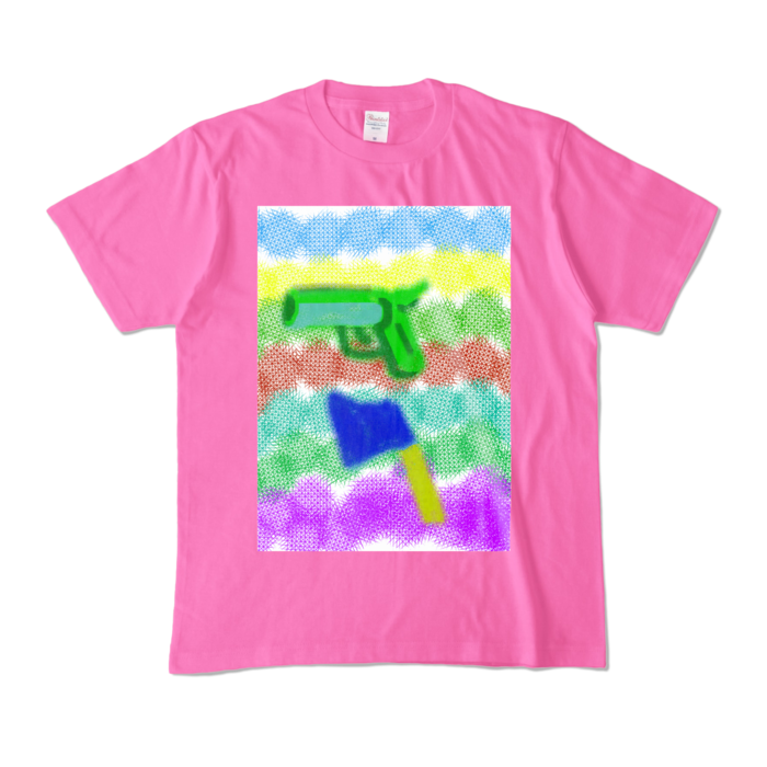 カラーTシャツ - M - ピンク (濃色)