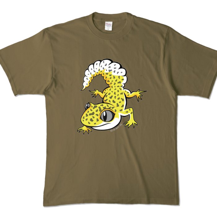 カラーTシャツ - XL - オリーブ (濃色)