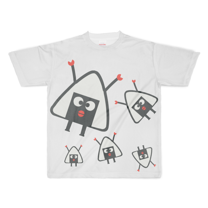 フルグラフィックTシャツ - XL - 正面印刷のみ