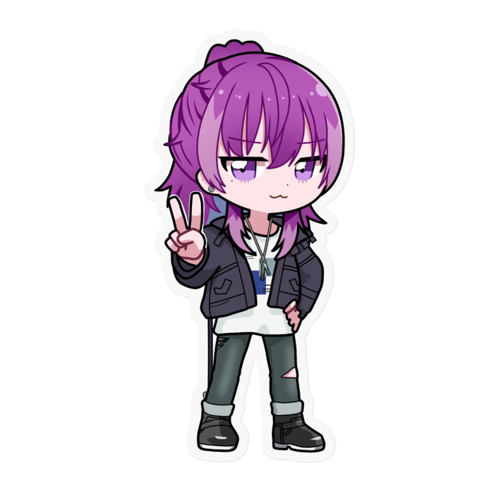 ミニキャライリス１ - 100 x 100 (mm)