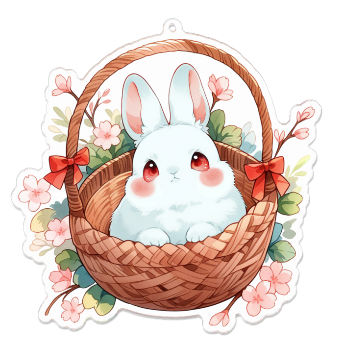 アクリルキーホルダー - 100 x 100 (mm)