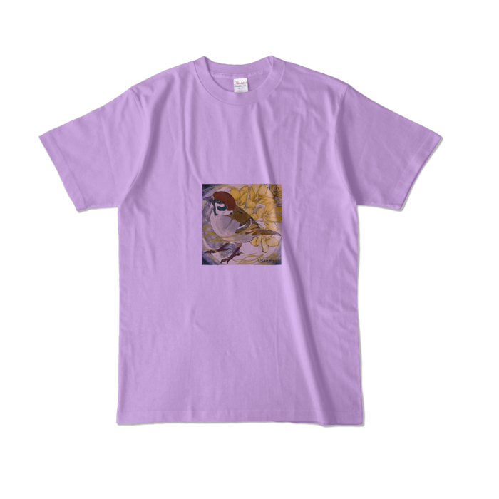 カラーTシャツ - L - ライトパープル (淡色)