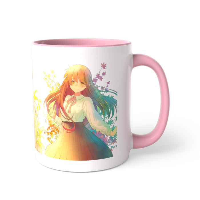 ツートンカラーマグカップ - 直径 8.2cm / 高さ 9.5cm