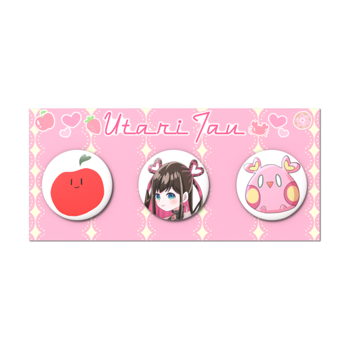 缶バッジセット - 3個セット