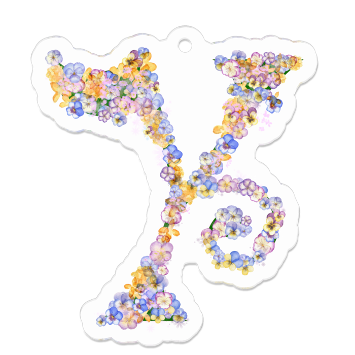 Y　アクリルキーホルダー - 50 x 50 (mm)(24)