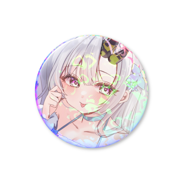 ホログラム缶バッジ - 56mm