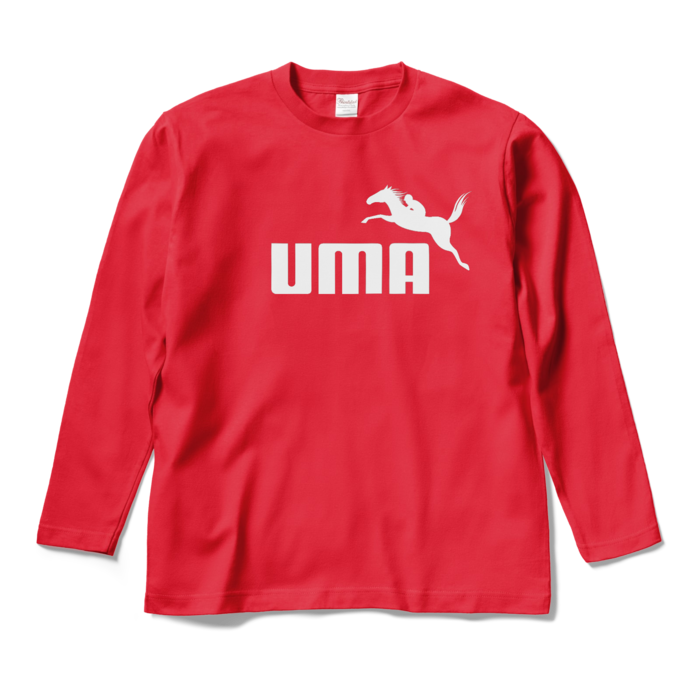 ロングスリーブTシャツ - M - レッド