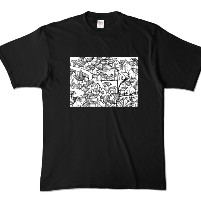 カラーTシャツ - XL - ブラック (濃色)