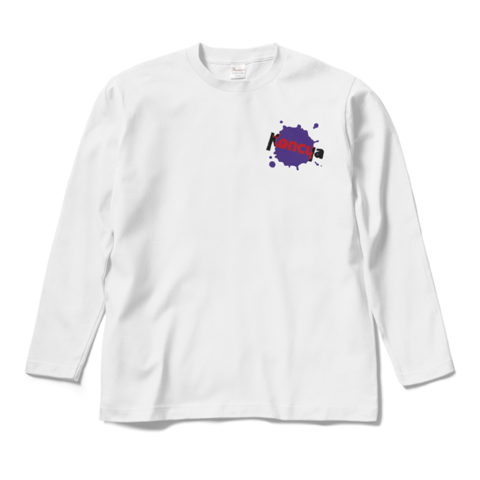 Koncua:ロングTシャツ - M - ホワイト