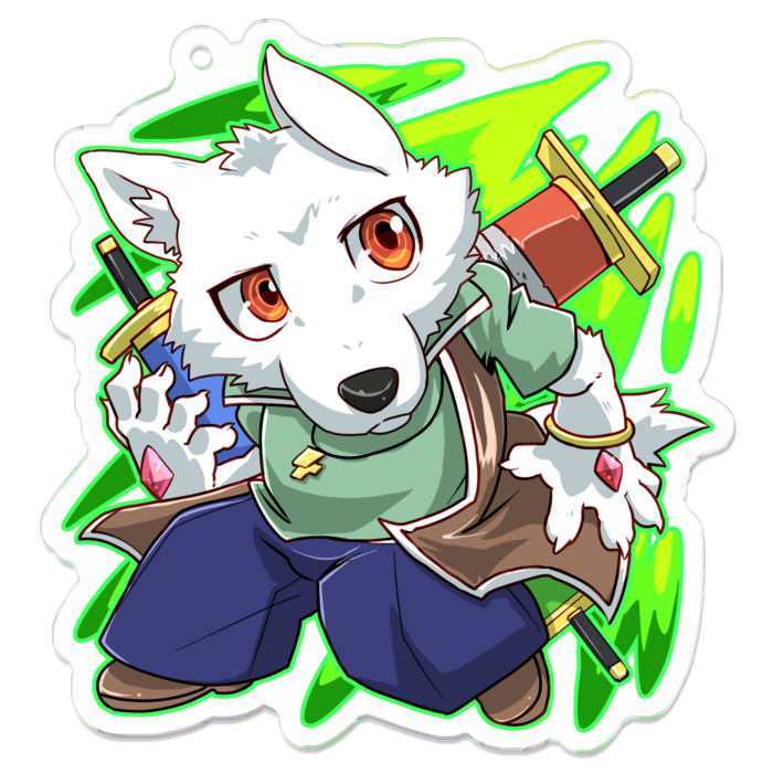 アクリルキーホルダー - 70 x 70 (mm)