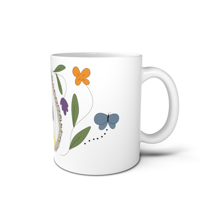 マグカップ - 直径 8 cm / 高さ 9.5 cm