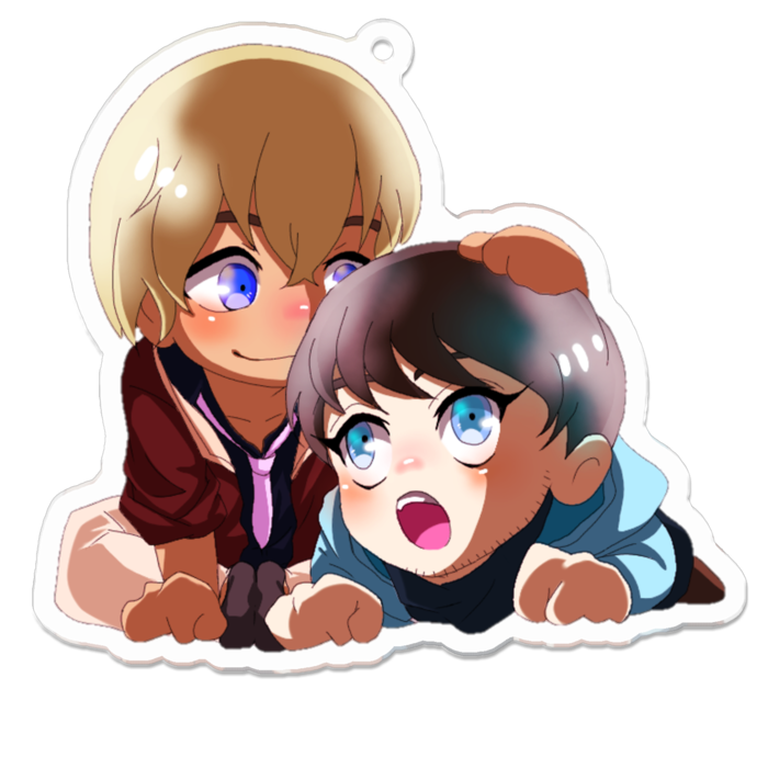 アクリルキーホルダー - 70 x 70 (mm)