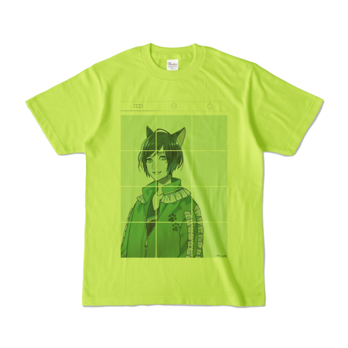 繊細といカラーT - S - ライトグリーン (淡色)
