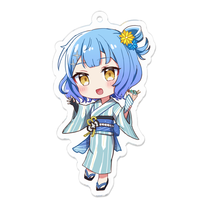 アクリルキーホルダー - 70 x 70 (mm)