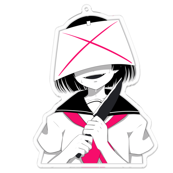 アクリルキーホルダー - 100 x 100 (mm)