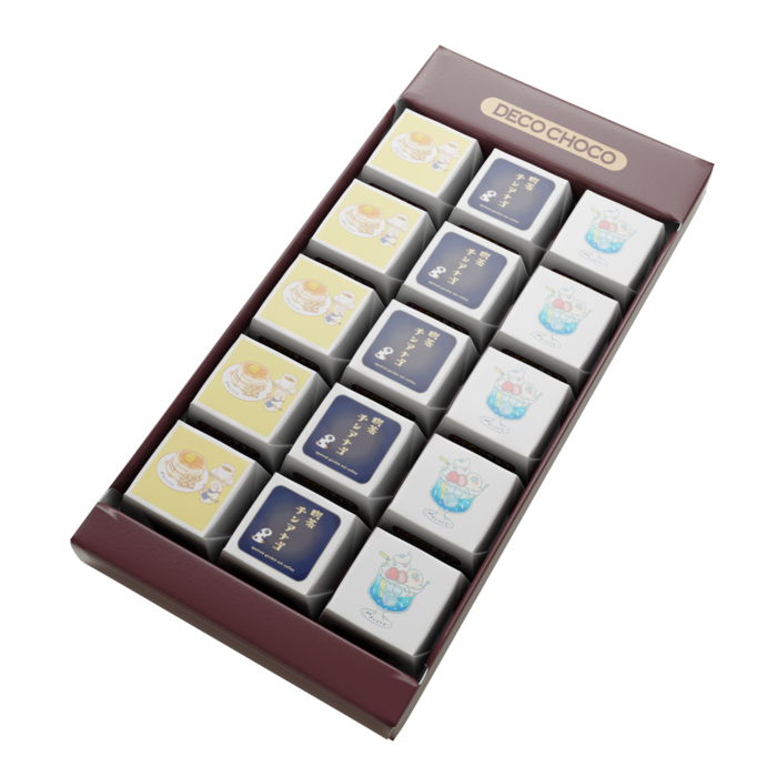 チンアナゴ人DECOチョコ 15個入