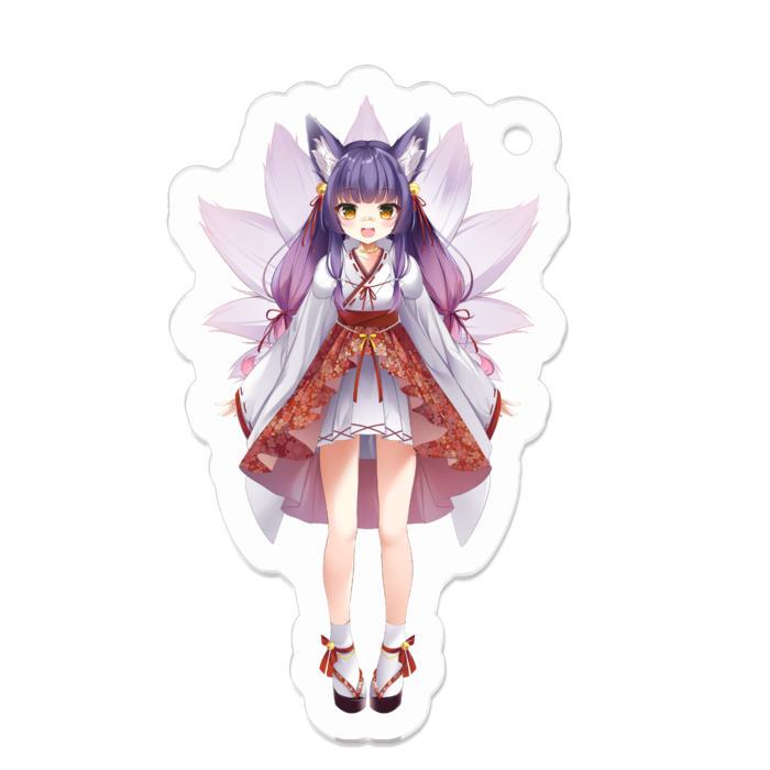 アクリルキーホルダー - 50 × 50 (mm)