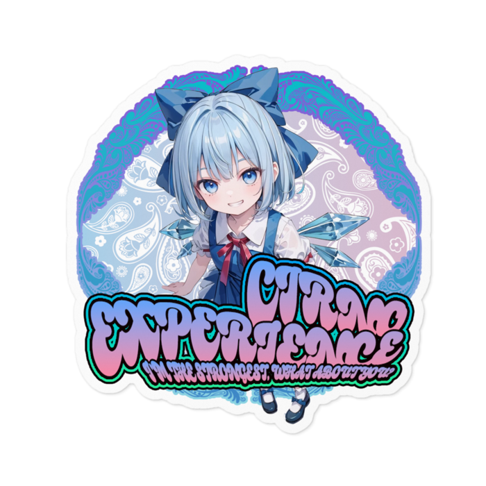 ステッカー - 100 x 100 (mm)