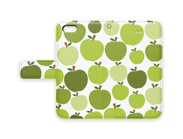 手帳型iPhoneケース - iPhone 5 / 5s / SE - ストラップ穴 あり