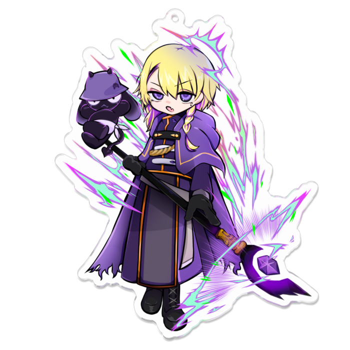 アクリルキーホルダー - 100 x 100 (mm)