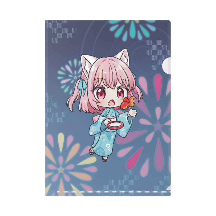 桃ねねこ_A4クリアファイル【2025年2月事務所イベント】
