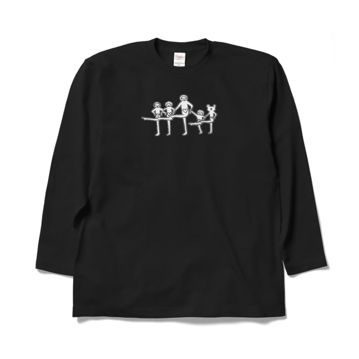 ロングスリーブTシャツ - XL - ブラック